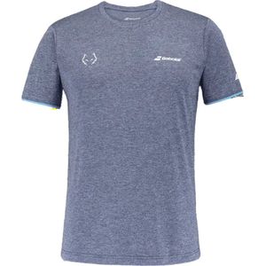 Babolat T-Shirt Crew Neck Juan Lebron Blauw