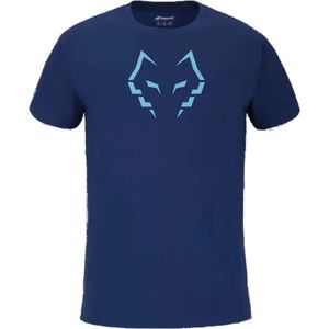 Babolat T-Shirt Crew Neck Juan Lebron Blauw