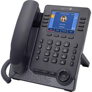 Alcatel Lucent Enterprise bedrade telefoon, VoIP Aclatel M7 DeskPhone, Telefoon, Zwart