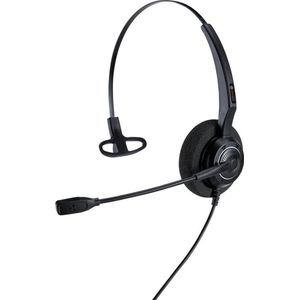 Alcatel-Lucent Enterprise AH 11 G On Ear headset Telefoon Kabel Mono Zwart Ruisonderdrukking (microfoon)