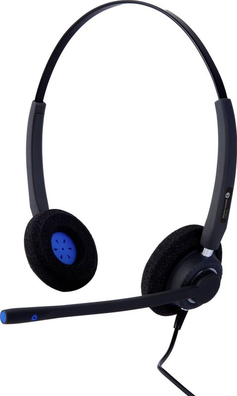 Alcatel-Lucent AH 22 U On Ear Headset - Zwart - Ruisonderdrukking