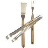 Cook'in Garden Essentiel S3 Accessoires HV Hout Spatel-Tang-Vork