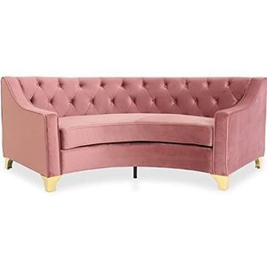 Menzzo Inoui sofa, roze, L 212 x D 83 x H 75 cm