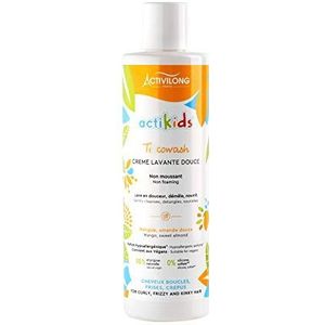 Actikids Co-Wash Mango en zoete amandel, geen spoelen, zacht wassen, ontwarren en tijdbesparend in één – 240