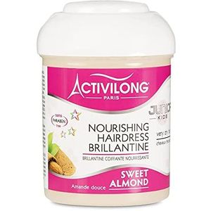 ACTIVILONG - Actijunior Styling Brillantine - Kinky Krullend Haar - Kind - Beschermt En Kapsel - Geeft Geeft Natuurlijke Ingrediënten - Biologische Zoete Amandel - Gemaakt in Frankrijk - 125ml