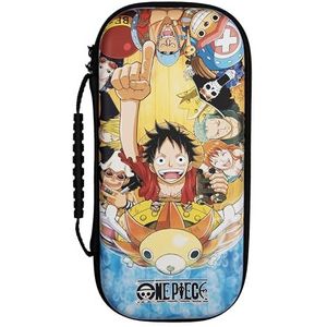 Konix One Piece Housse de protection et transport pour consoles Nintendo Switch, Switch Lite et Switch OLED - Rangement 8 jeux - Motif Timeskip