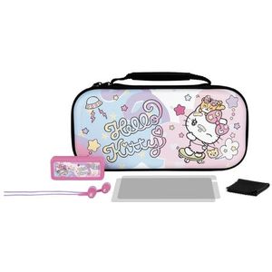 KONIX - Hello Kitty - Accessoires Pack - Roze - Inclusief Beschermhoes en In-Ear Hoofdtelefoon