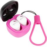 Konix Hello Kitty Headset Draadloos In-ear Oproepen/muziek Bluetooth Roze, Wit