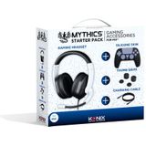 Konix - Mythics - PS5 Starterpack - Kabelgebonden Headset - Schutzhülle DualSense - Ladekabel