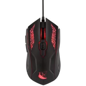 Konix Drakkar 61881192428 muis Ambidextrous USB Type-A Optisch 2000 DPI