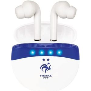 Konix FFF Headset Draadloos In-ear Gesprekken/Muziek/Sport/Elke dag Bluetooth Blauw, Wit