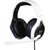 Konix Mythics Hyperion Gaming headset voor PS5-console, 50 mm luidspreker, microfoon, kabel van 1,5 m, wit en zwart