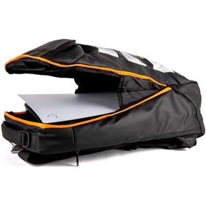 Konix Naruto Shippuden Laptoprugzak voor 17 inch (17 inch), 27 liter, Naruto, Kakashi en Sasuke, zwart., Modern