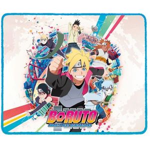Konix Boruto Naruto Next Generations muismat World 32 x 27 cm voor desktop pc gaming - antislip onderkant - Konoha motief