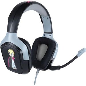 Konix Boruto Universele gaming-hoofdtelefoon, compatibel met PS4, PS5, Xbox One, PC, tablet, smartphone, hoge kwaliteit, gaming-hoofdtelefoon met flexibele microfoon