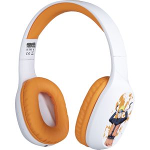 Konix Naruto Shippuden Universele draadloze Bluetooth 5.3 Gaming Headset, 30 uur batterijduur, 40 mm luidspreker, Naruto