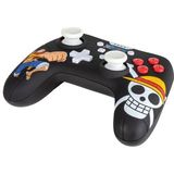 KONIX - One Piece Wired Controller - Nintendo Switch, PC - Zwart