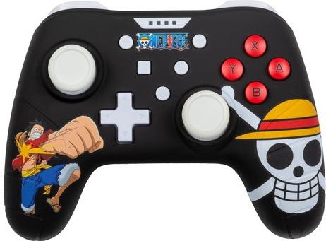 KONIX - One Piece Wired Controller - Nintendo Switch, PC - Zwart