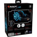 Konix Magic The Gathering Headset Bedraad Hoofdband Gamen USB Type-A Blauw