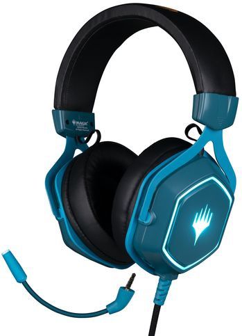 Konix Magic The Gathering Headset Bedraad Hoofdband Gamen USB Type-A Blauw