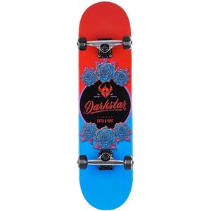 Darkstar - In Bloom - First Push - Rood - Blauw - Complete - Skateboard - 8.0