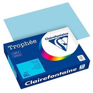 Clairefontaine - Gekleurd Papier - Helblauw - A4 - 500 Vel