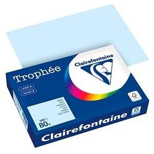 Clairefontaine gekleurd papier azuurblauw 80 g/m² A4 (500 vellen)