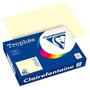 Clairefontaine Kopierpapier Trophée sand DIN A4 80 g/qm 500 Blatt