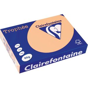 Clairefontaine - Trophée - Gekleurd Papier - Zalm - 80 g/m² - 500 Vellen