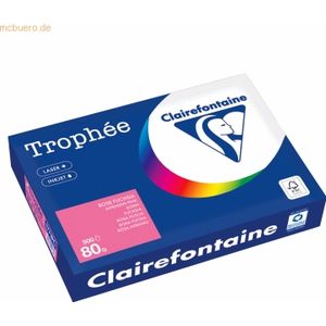 Clairefontaine - Papier Trophee - A4 - Fuchsia - 80g - 500 Vel