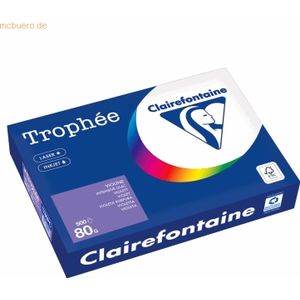 Clairefontaine - Trophée Intens - Gekleurd Papier - Violet - 80 g/m² - 500 Vel