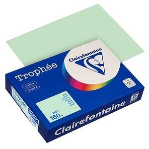 Clairefontaine - Trophée - Gekleurd Papier - Groen - 160 g/m²