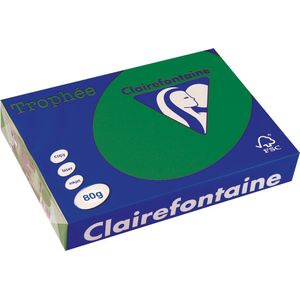 Clairefontaine - Gekleurd Papier - Dennengroen - A4 - 80 g/m² - 500 Vellen