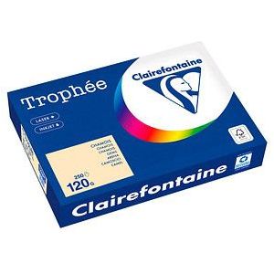 Clairefontaine - Gems - Gekleurd Papier - Gemskleurig - 120 g/m² - 250 Vellen