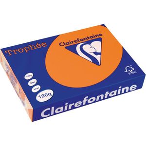 Clairefontaine - Trophée - Gekleurd Papier - Oranje - 250 Vel
