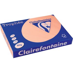 Clairefontaine - Gekleurd Papier - Zalm - 80 g/m² - 500 Vellen