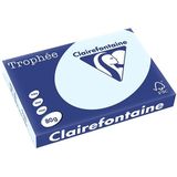 Clairefontaine Trophée Pastel, gekleurd papier, A3, 80 g, 500 vel, azuurblauw