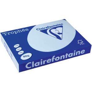 Clairefontaine - A3 - Gekleurd Papier - Azuurblauw - 80 g/m² - 500 Vellen