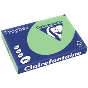 Clairefontaine - Papier A3 - Groen - 80g - Pak van 500 vel