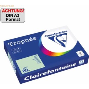 Gekleurd Papier - A3 - Groen - 80g - 500 Vellen