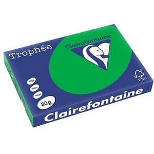 Clairefontaine gekleurd papier biljartgroen 80 grams A3 (500 vel)