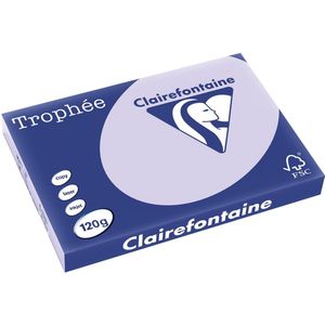 Clairefontaine - Papier A3 - Lila - 120g/m² - Verpakking van 250 Vellen