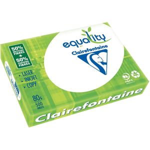 Clairefontaine - Equality Printpapier - Wit - 80 g/m² - Pak van 500 Vel