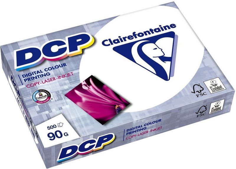 Clairefontaine - DCP - Laserpapier - Wit - 90gr - 500 vel