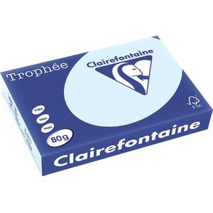 Clairefontaine gekleurd papier azuurblauw 80 g/m² A4 (500 vellen)