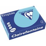 Kopierpapier Trophee A4 210g qm VE=250 Blatt blau