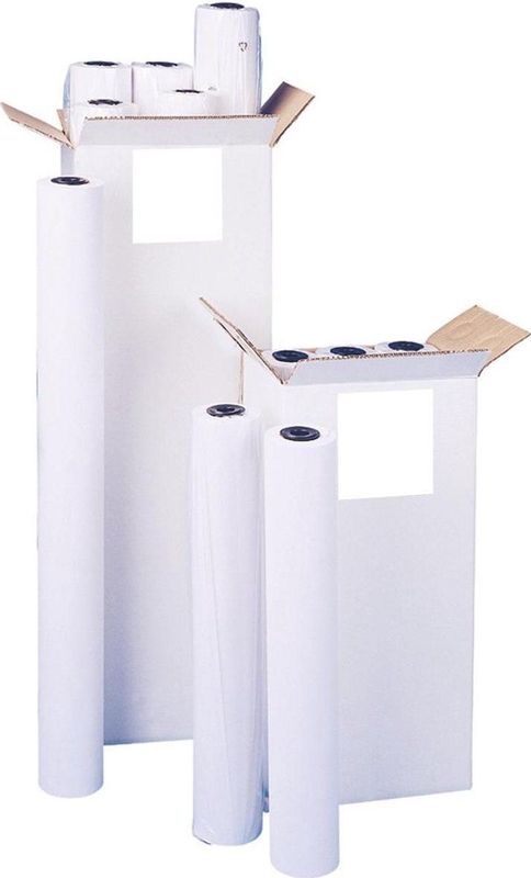 Inkjetpapier-Rolle 914mm x 45m 90g qm H&#252;lse 50mm wei&#223;