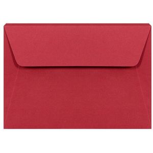 Clairefontaine gekleurde enveloppen intens rood C6 120 g/m² (5 stuks)