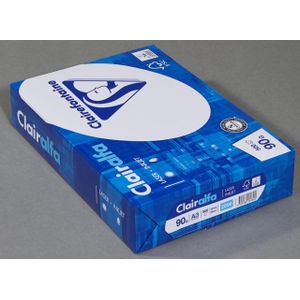 Clairefontaine - Clairalfa - Kopieerpapier - Helderwit - 90 g/m² - 1 x 500 Vellen