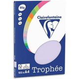 Clairefontaine Trophée 80 grams papier - Lila 100 vel A4